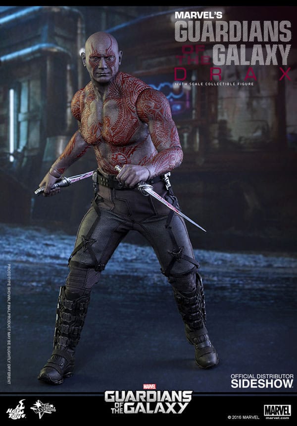 DRAX the DESTROYER 1:12 Scale 6 Inch GUARDIANS OF THE GALAXY Marvel Universe 