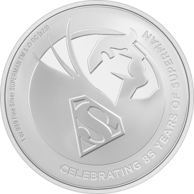 Superman 85th Anniversary 1oz Silver Coin