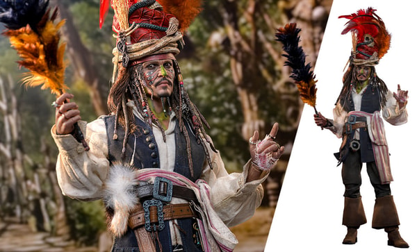 Jack Sparrow Chefe dos Pelegostos (escala 1:6)