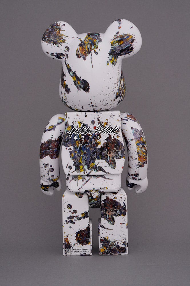 Be@rbrick Jackson Pollock Studio (SPLASH) 100% & 400% Collectible 