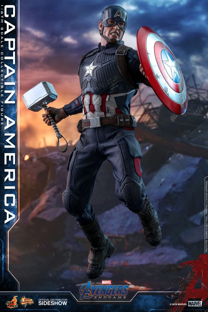 Details about   1/6 Scale Captain America Shield model for 12" inch Action figure Hot Toys 