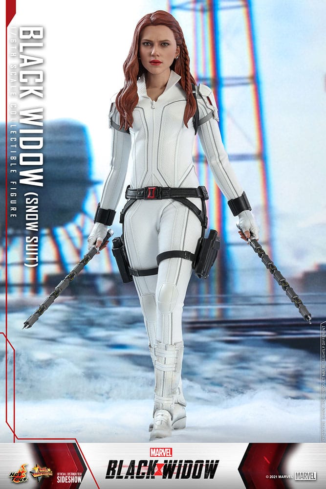 Black Widow (Snow Suit Version) Sixth Scale Collectible Figure by Hot Toys  | Sideshow Collectibles