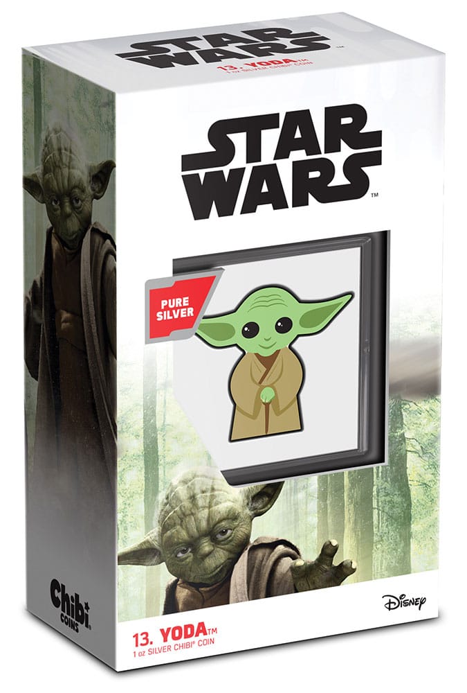 Limited Edition Collectable Star Wars Coin Yoda 