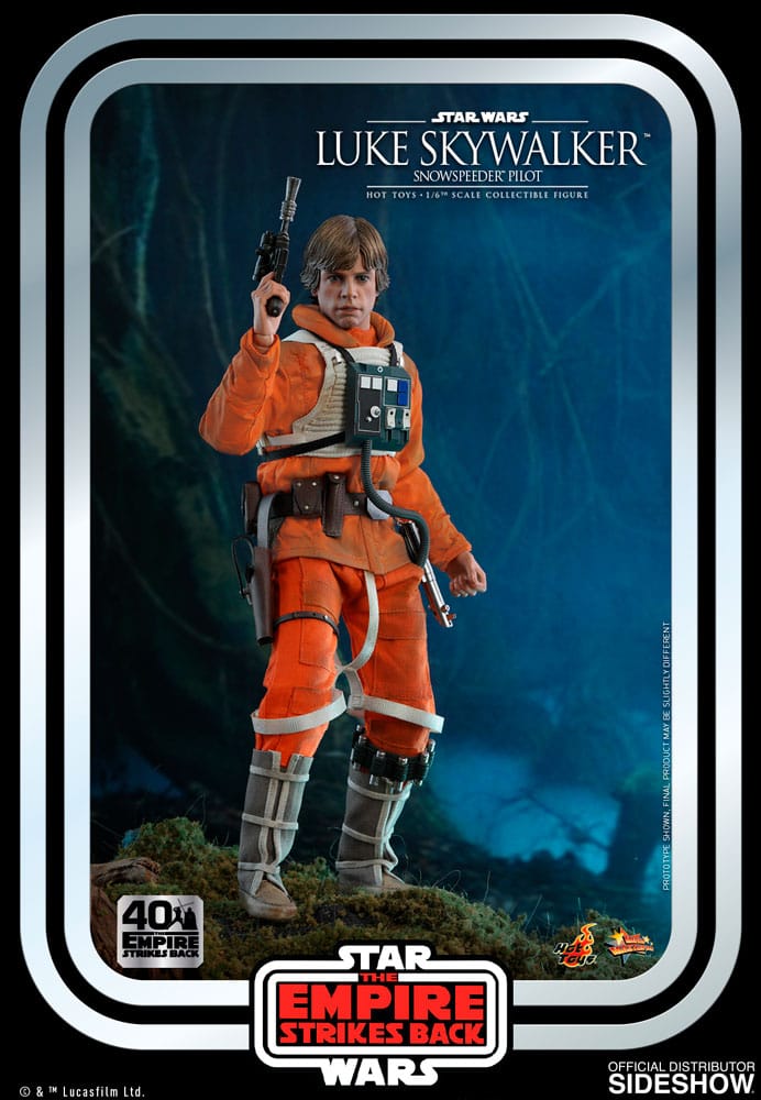 snowspeeder piloto Attakus Star Wars elite Collection Luke Skywalker /18 cm 