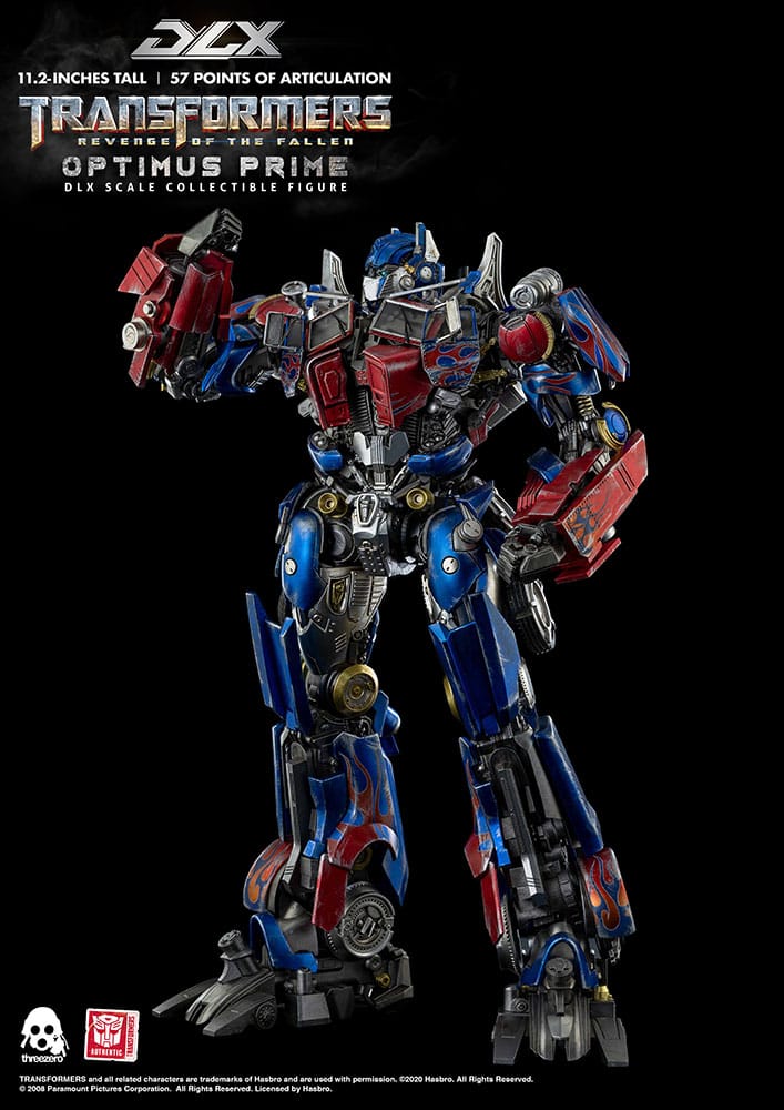 Optimus Prime DLX Collectible Figure by Threezero | Sideshow Collectibles