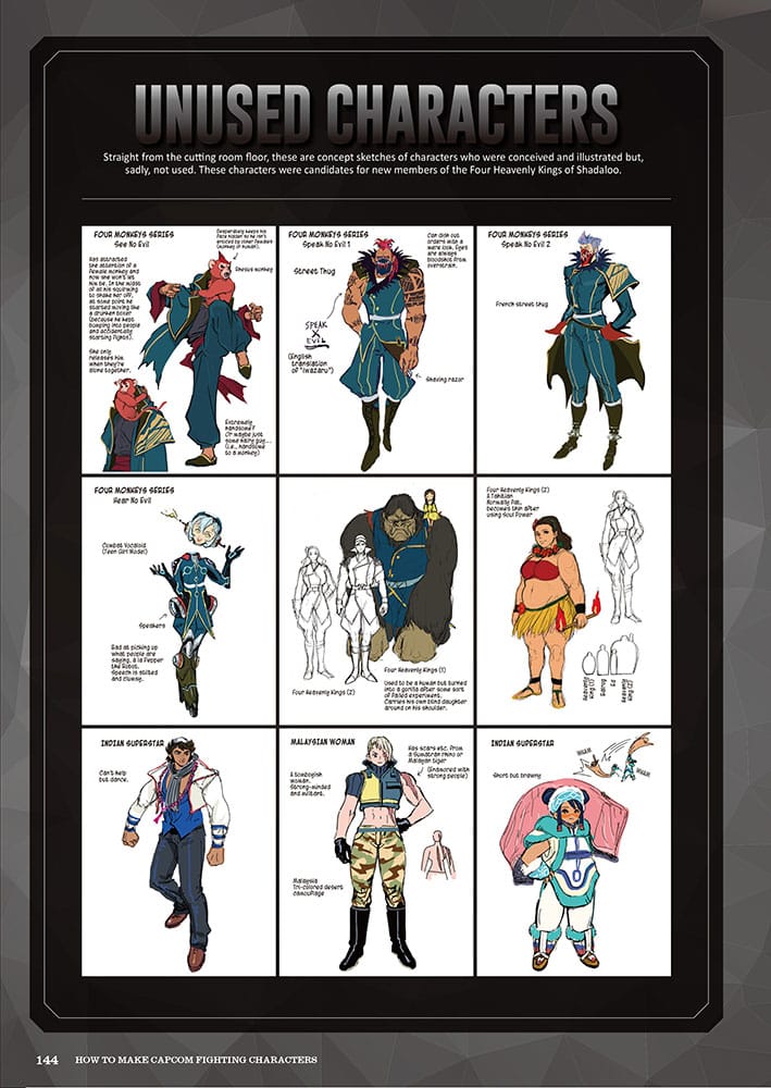 How To Make Capcom Fighting Characters: Street Fighter Character Design  Hardcover Artbook By Udon Entertainment | Sideshow Collectibles