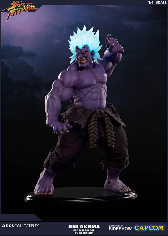 1:4 scale statua Pop Culture Shock PC Street FIGHTER taceva Akuma Mad Demon EXCL 