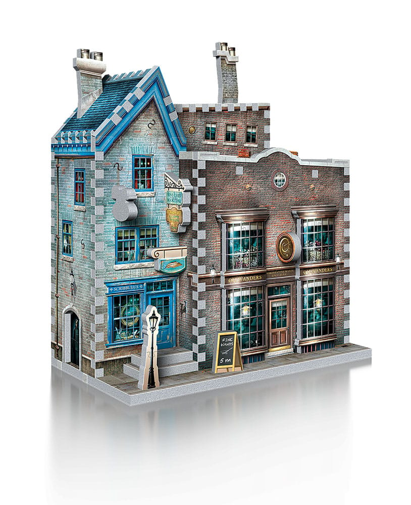 Wrebbit 3D Puzzle Diagon Alley Collection Weasley Wizards Wheezes Damaged Box 
