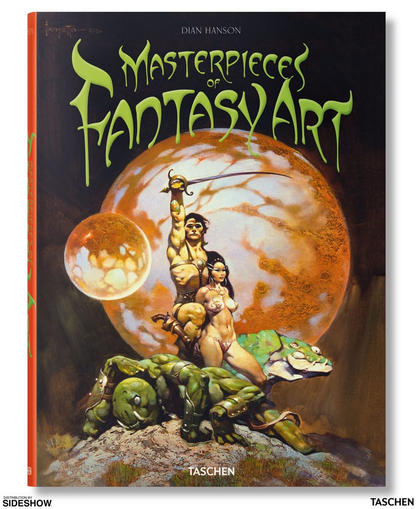 Tapa dura Extra large Masterpieces Of Fantasy Art Inglés 