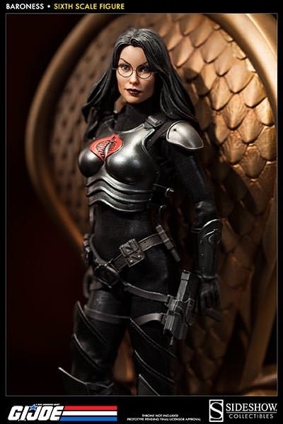 G.I. Joe Baroness Sixth Scale Figure - Prototype Shown View 2