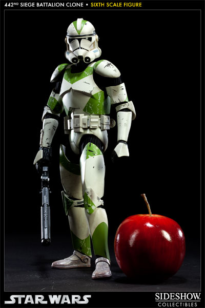 Star Wars 442nd Siege Battalion Clone Trooper Sixth Scale Figure  View 2