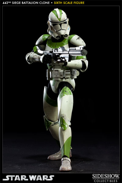 Star Wars 442nd Siege Battalion Clone Trooper Sixth Scale Figure  View 4
