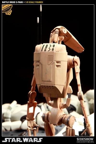 Star Wars Infantry Battle Droids Sixth Scale Figure  View 4