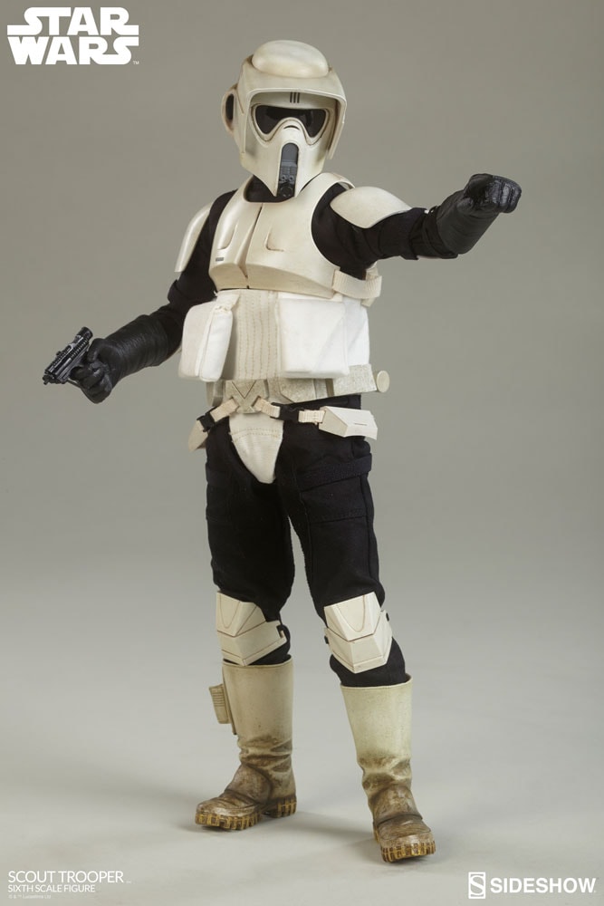 Star Wars Scout Trooper Sixth Scale Figure - Prototype Shown View 6