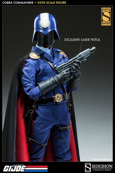 G.I. Joe Cobra Commander Sixth Scale Figure - Prototype Shown View 1