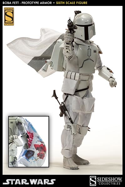 Star Wars Boba Fett (Prototype Armor) Sixth Scale Figure - Prototype Shown View 1