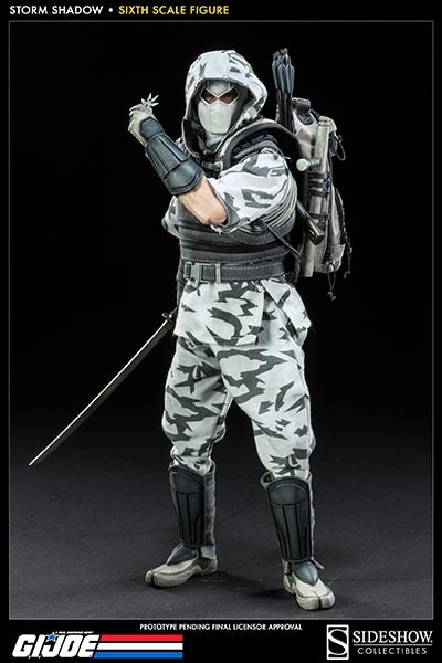 G.I. Joe Storm Shadow Sixth Scale Figure - Prototype Shown View 5