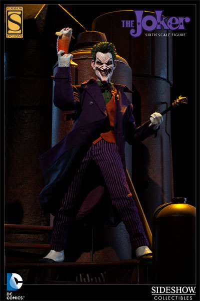 DC Comics The Joker Sixth Scale Figure by Sideshow Collectibles