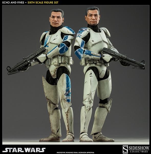 Clone Troopers: Echo and Fives- Prototype Shown