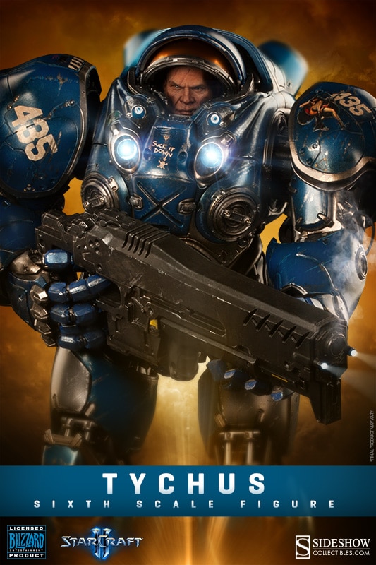 Starcraft Tychus Sixth Scale Figure - Prototype Shown View 1
