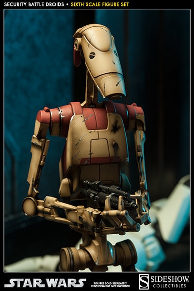 Star Wars Security Battle Droids Sixth Scale Figure  View 5