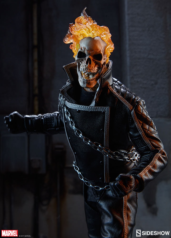Marvel Ghost Rider Sixth Scale Figure  Collector Edition  View 6