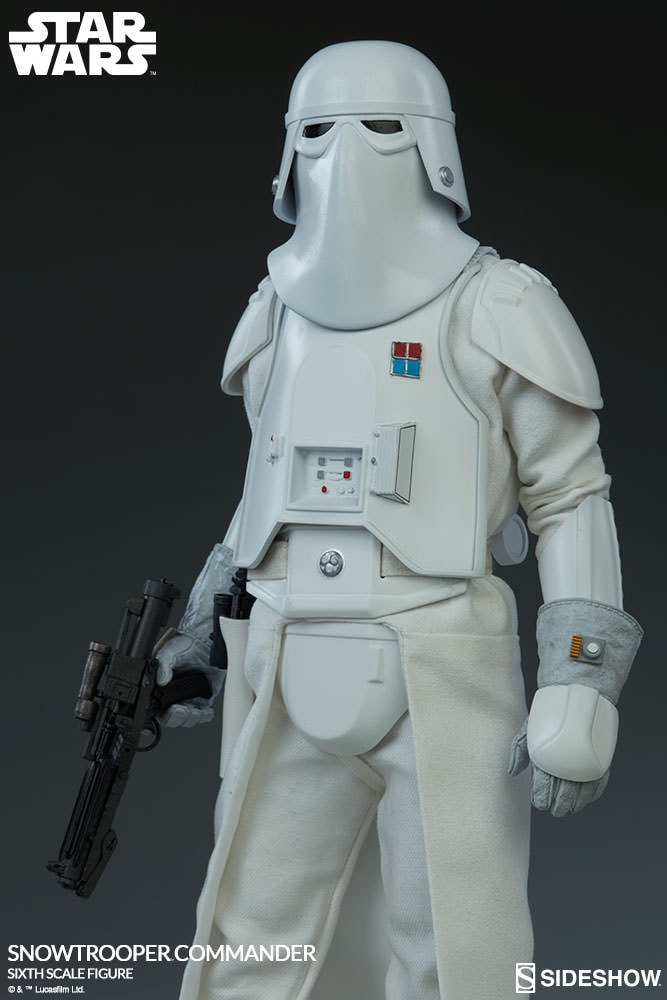 Star Wars Snowtrooper Commander Sixth Scale Figure - Prototype Shown View 4