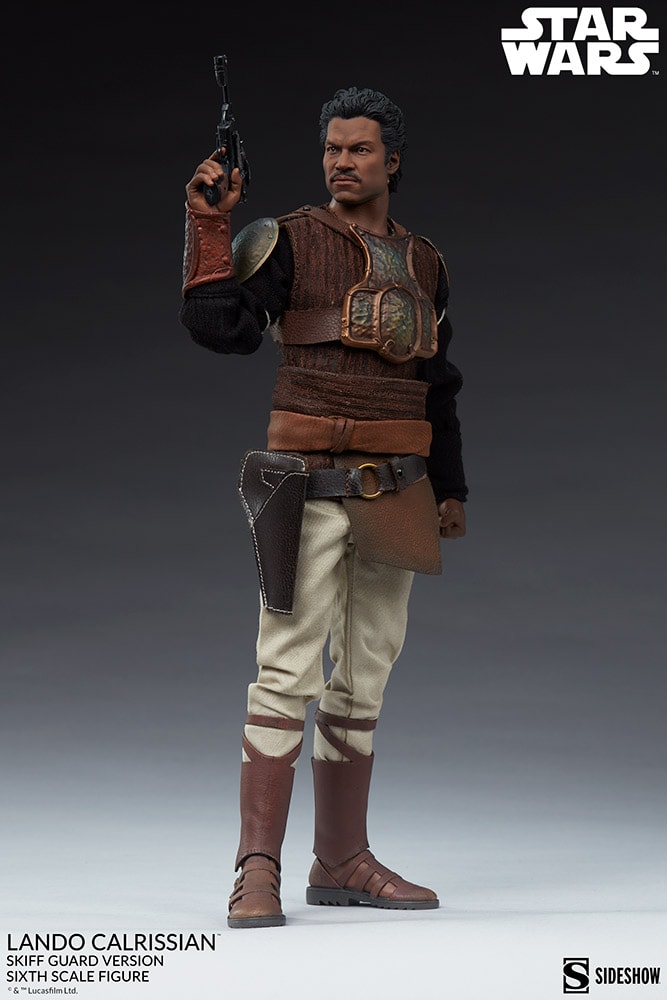 Star Wars Lando Calrissian (Skiff Guard Version) Sixth Scale Figure  View 6