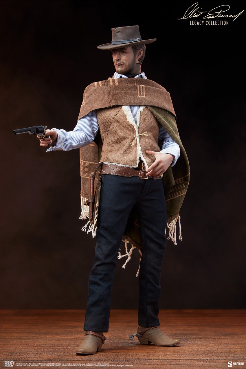 Clint Eastwood The Man With No Name Sixth Scale Figure - Prototype Shown View 6