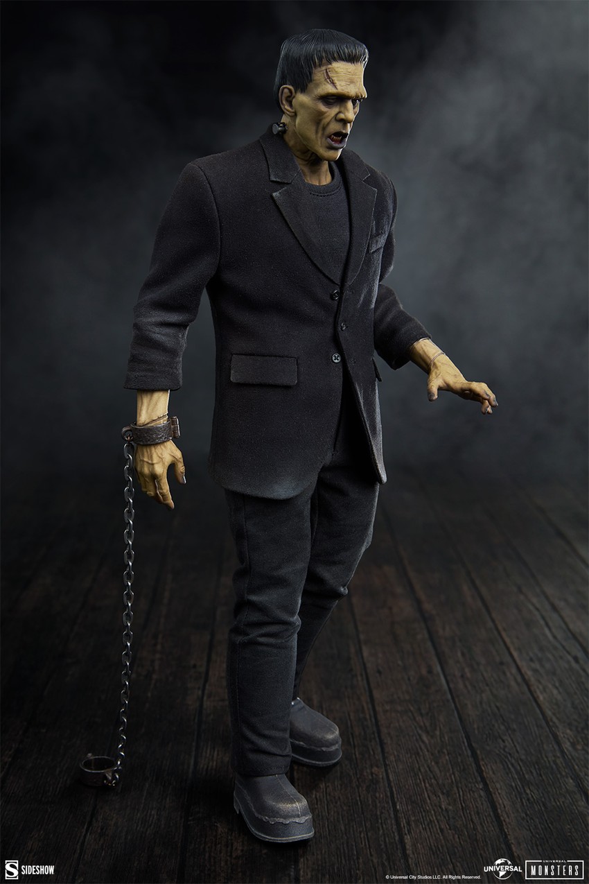 Universal Monsters Frankenstein (Deluxe Plus Edition) Sixth Scale Figure - Prototype Shown View 5