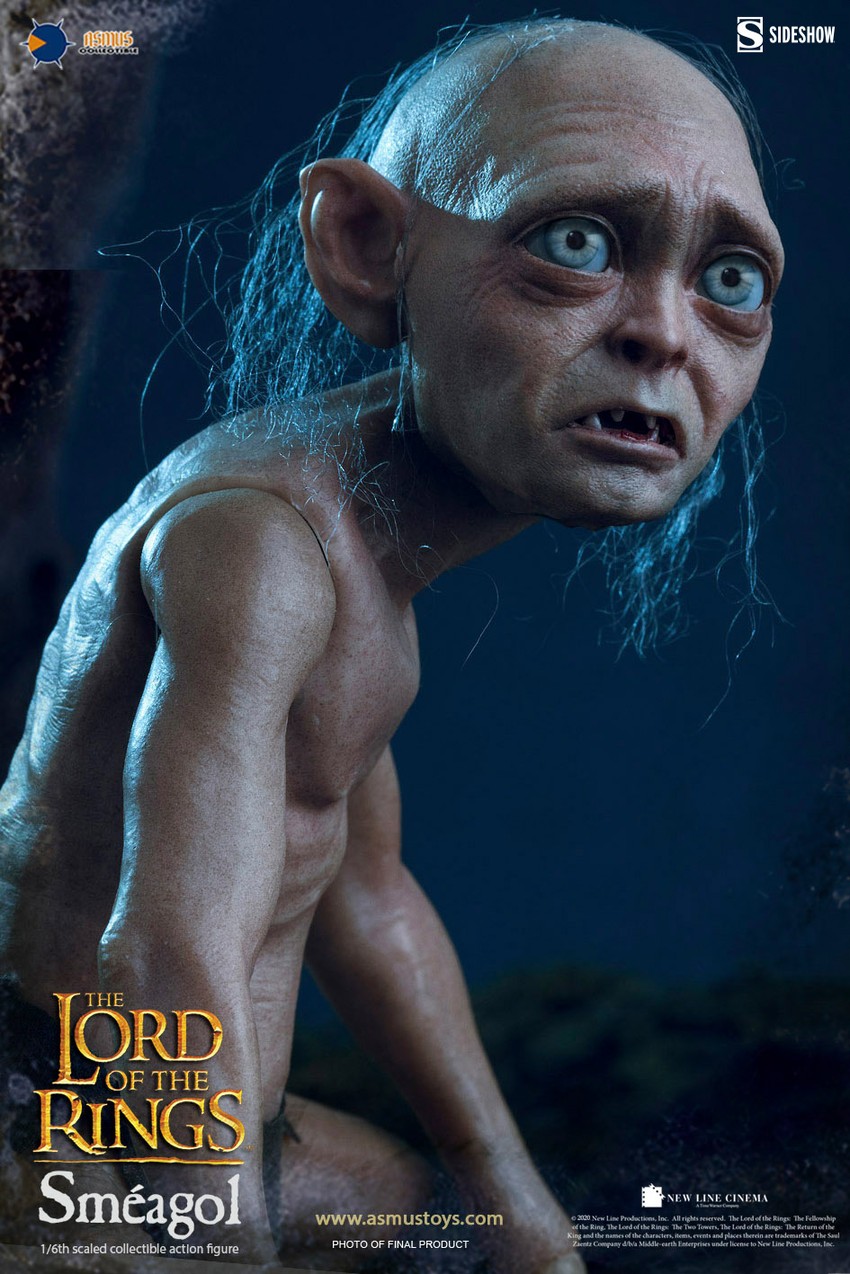 The Lord of the Rings Sméagol Sixth Scale Figure - Prototype Shown View 1