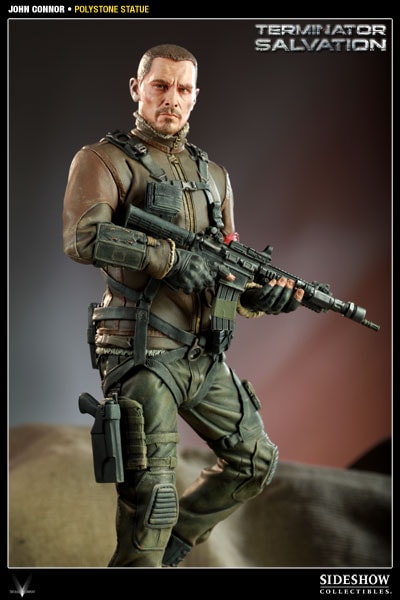 Terminator John Connor Polystone Statue  View 6