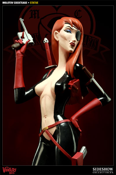 Venture Bros. Molotov Cocktease Statues  Collector Edition  View 6