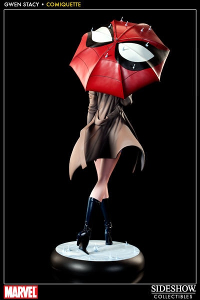 Marvel Gwen Stacy Polystone Statue - Prototype Shown View 6
