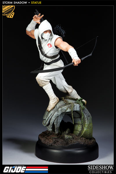 G.I. Joe Storm Shadow Polystone Statue  View 1