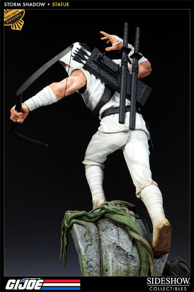 G.I. Joe Storm Shadow Polystone Statue  View 2
