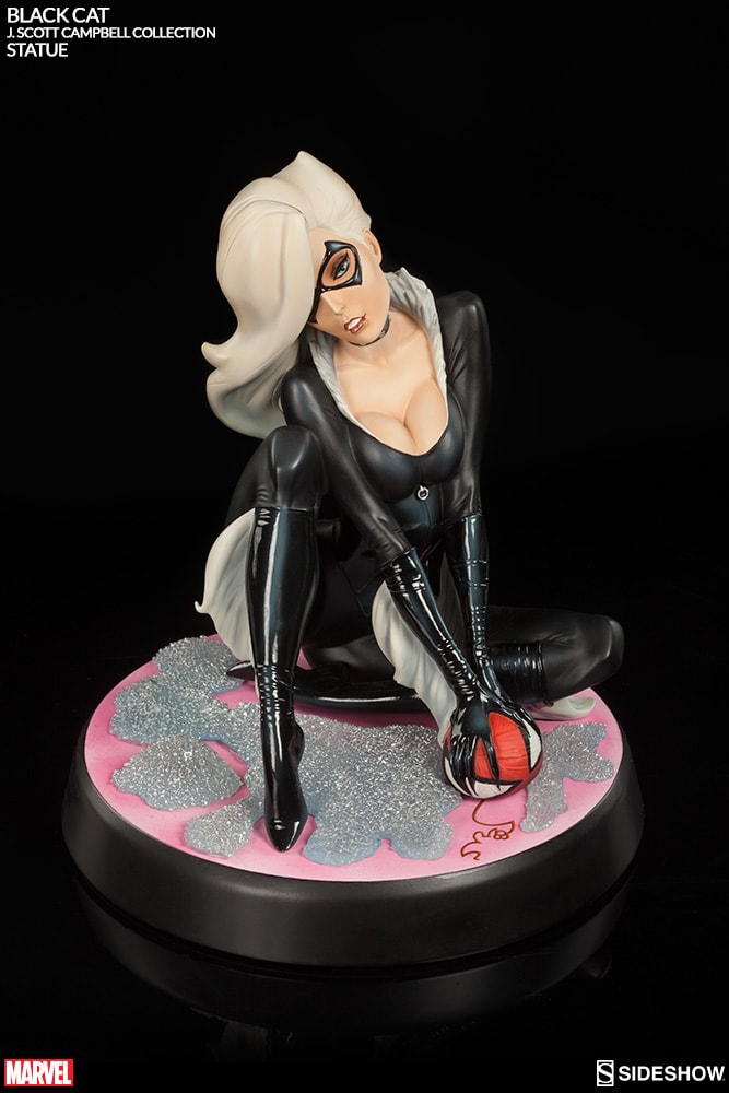 Marvel Black Cat Polystone Statue  Collector Edition - Prototype Shown View 6