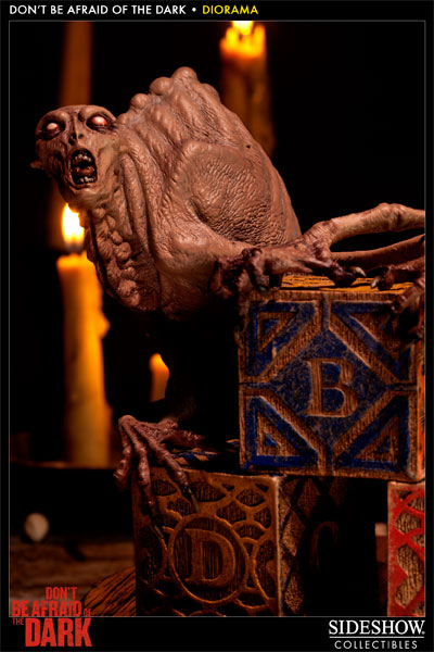 Dont Be Afraid of the Dark Dont Be Afraid of the Dark Polystone Diorama  View 2