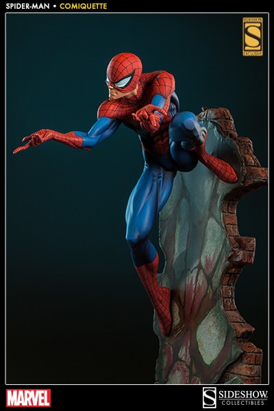 Marvel Spider-Man Polystone Statue  Exclusive Edition  View 2