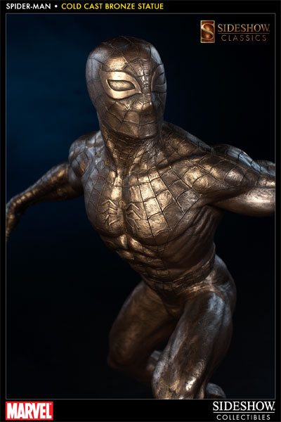Marvel Spider-Man Sideshow Classics Statue - Prototype Shown View 2