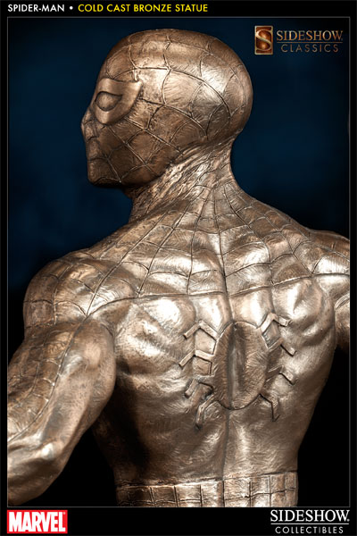 Marvel Spider-Man Sideshow Classics Statue - Prototype Shown View 5