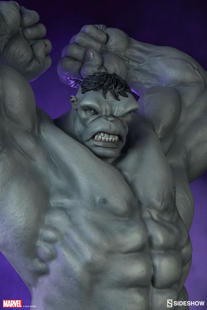 Marvel Grey Hulk Statues  Exclusive Edition - Prototype Shown View 3