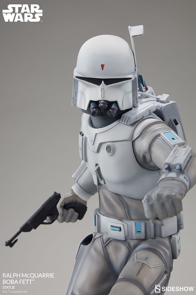 Star Wars Ralph McQuarrie Boba Fett Statues  Collector Edition  View 6