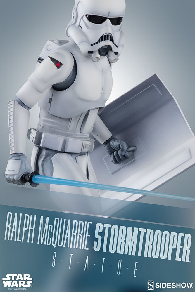 Star Wars Ralph McQuarrie Stormtrooper Statues  Collector Edition  View 1