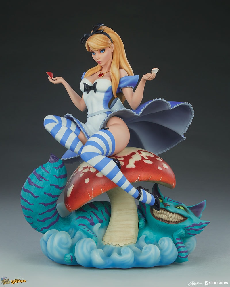 J Scott Campbell Alice in Wonderland Statues  Collector Edition  View 5