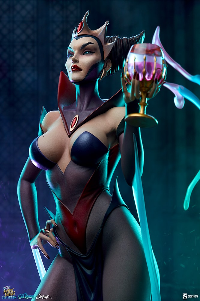 J Scott Campbell Evil Queen Statues  Collector Edition - Prototype Shown View 4