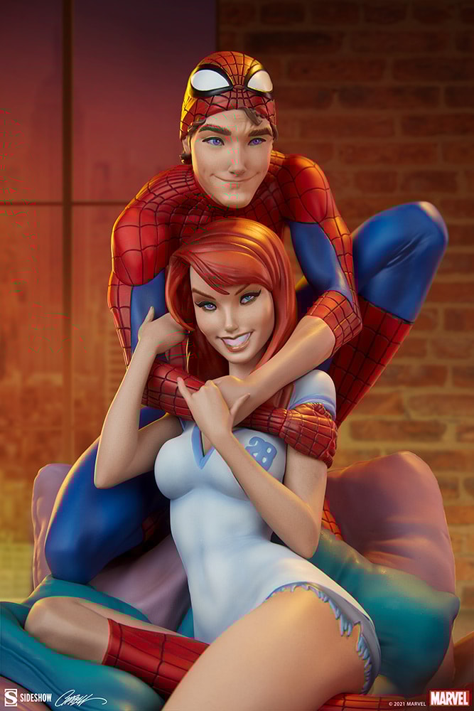 Marvel Spider-Man and Mary Jane Maquette  Collector Edition  View 3