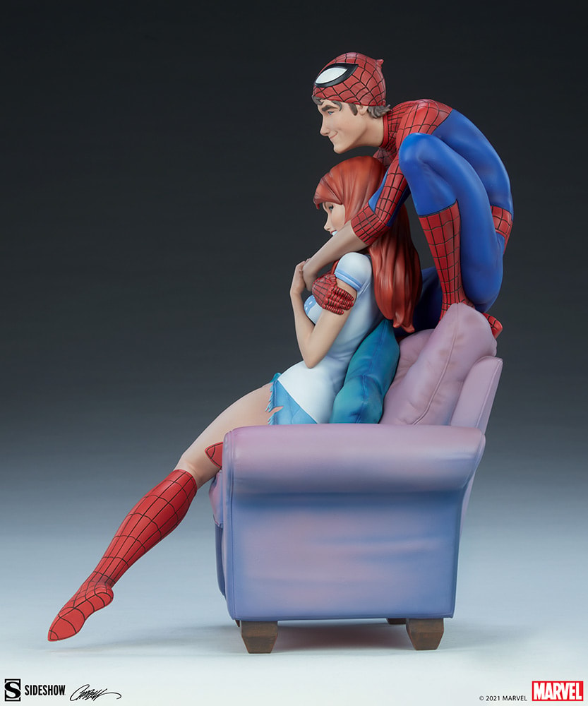 Marvel Spider-Man and Mary Jane Maquette  Collector Edition  View 6