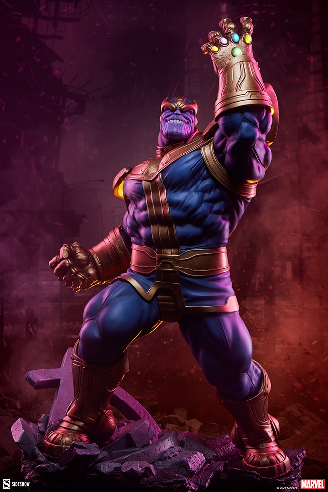 Marvel Thanos (Modern Version) Statues  View 1