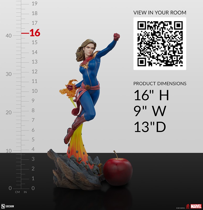 Marvel Captain Marvel Statues  Collector Edition  View 4